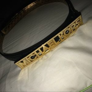 Michael Kors Gold Belt